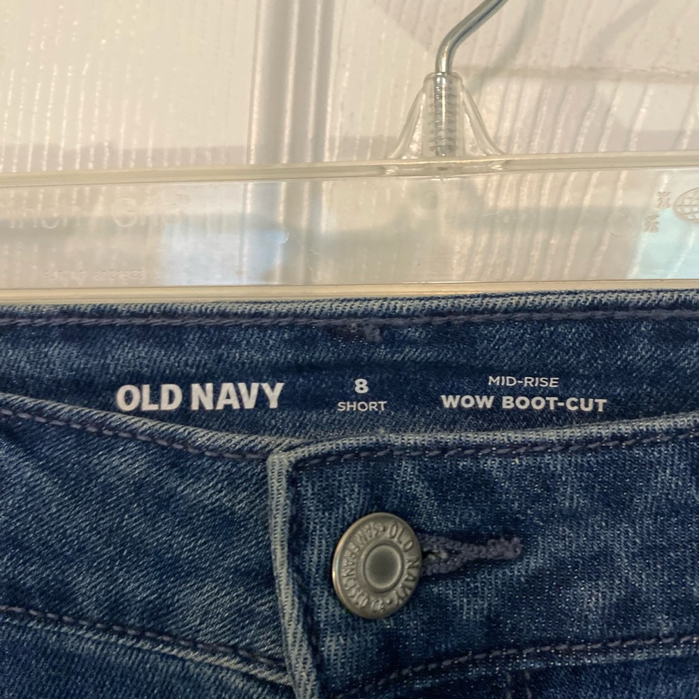 Old Navy Blue Boot Cut Jeans - Picture 3 of 4
